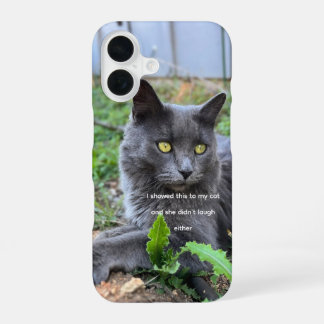 cat phone case  iPhone 16 hoesje