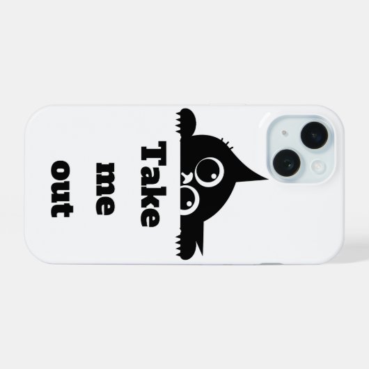 Cat Phone cases iPhone 15 Case (Achterkant horizontaal)