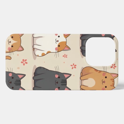 Cat Phonecase iPhone Hoesje (Achterkant horizontaal)