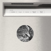Cat Photo Magnet (Insitu (Vaatwasser))
