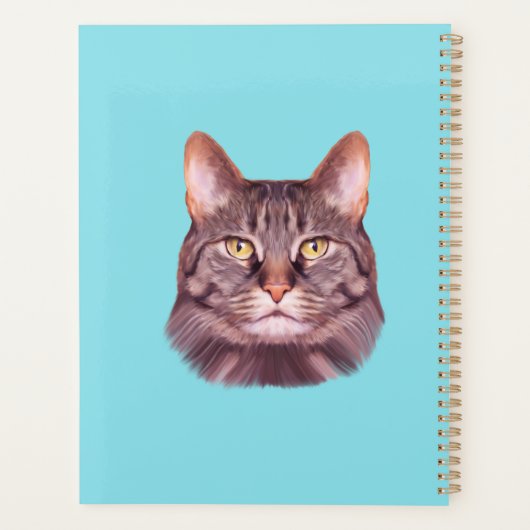Cat Photo Portrait Planner (Achterkant)