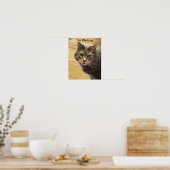 Cat Photo Poster (Keuken)