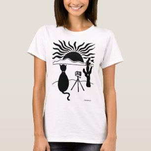Cat Photographer Southwest T-shirt
