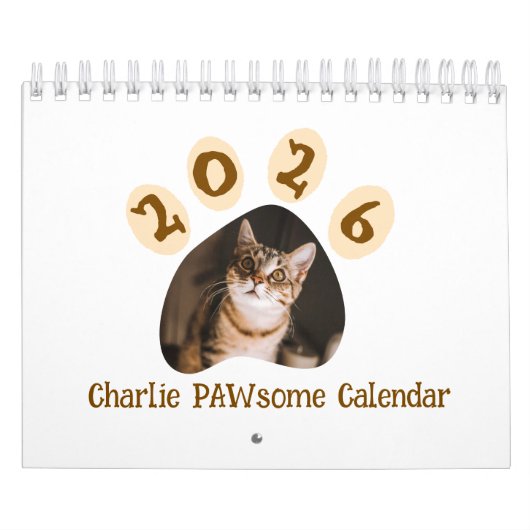 Cat Photos Make Your PAWsome Personalized Calendar Kalender (Hoes)
