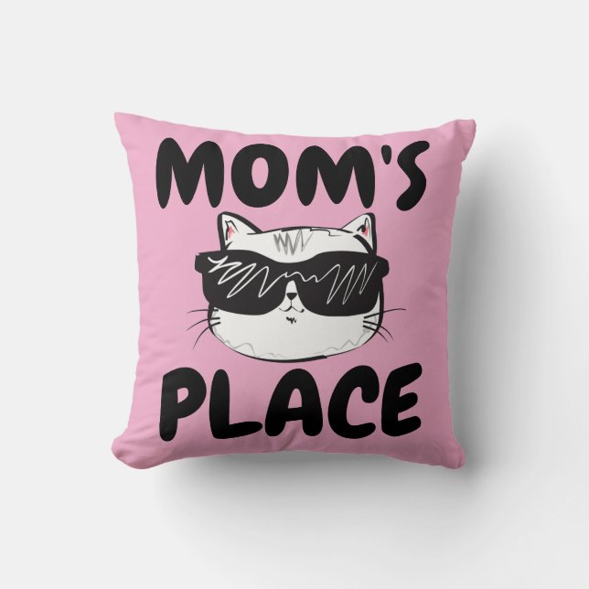 CAT-PILLOW VAN DE MOM KUSSEN (Voorkant)