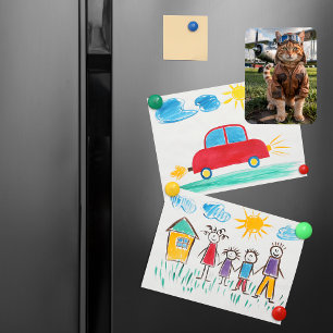 Cat Pilot Foto & Vliegtuig Grappig Luchtvaart Gift Magneet