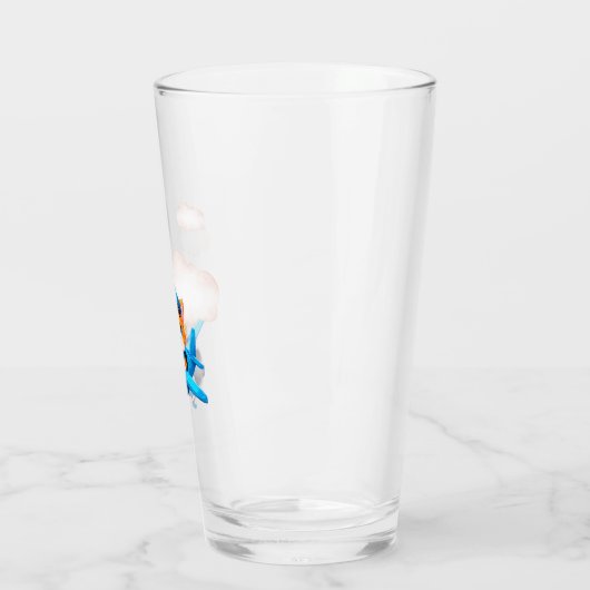 Cat Pilot Glas (Links)