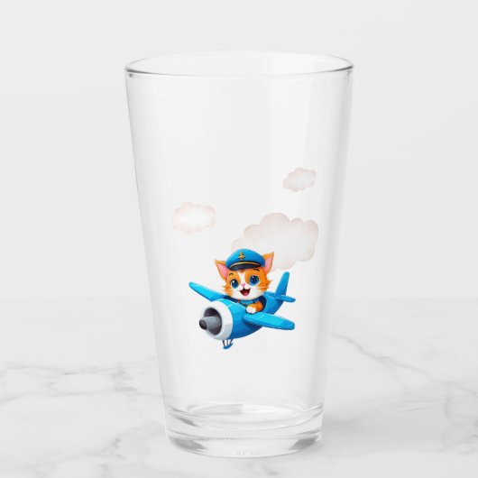 Cat Pilot Glas (Voorkant)