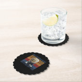 Cat Pilot Mike Echo Oscar Whisky Costume Gift Kartonnen Onderzetters (Insitu)