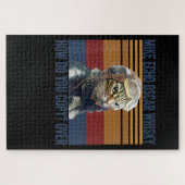 Cat Pilot Mike Echo Oscar Whisky Costume Gift Legpuzzel (Horizontaal)