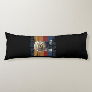 Cat Pilot Mike Echo Oscar Whisky Costume Gift Lichaamskussen