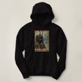 Cat Pilot Mike Echo Oscar Whisky How Do You T-Shir Hoodie (Design voorkant)