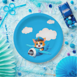 Cat Pilot Papieren Bordje