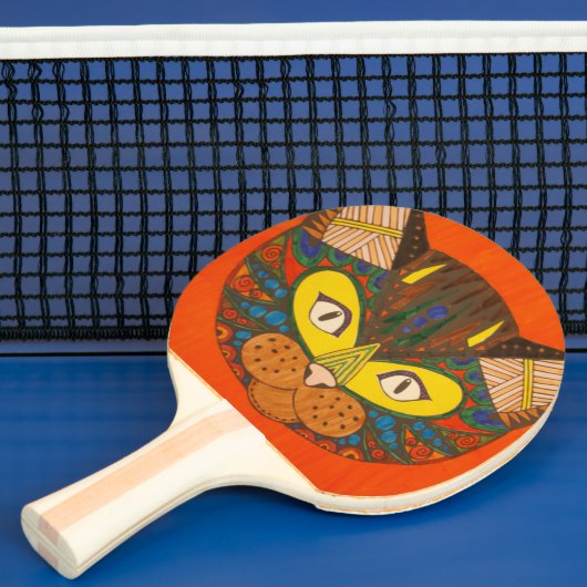 Cat Ping Pong Paddle Tafeltennisbatje (Insitu)