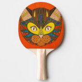Cat Ping Pong Paddle Tafeltennisbatje (Voorkant)