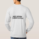 CAT PINK CADDY CLASSIC CAR T-Shirt (Achterkant)