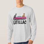 CAT PINK CADDY CLASSIC CAR T-Shirt (Voorkant)