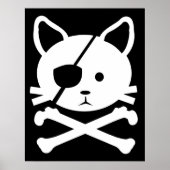 Cat Pirate Poster (Voorkant)