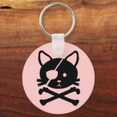 Cat Pirate Sleutelhanger (Voorkant)