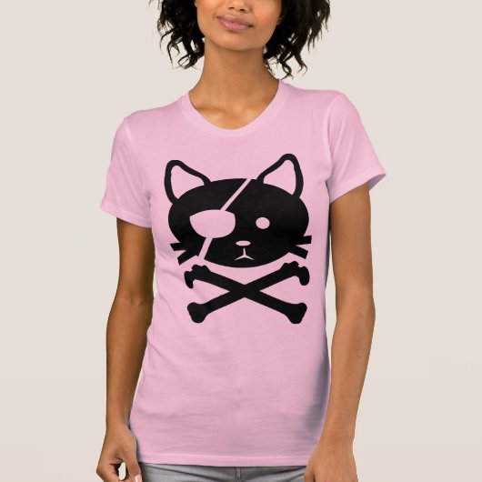 Cat Pirate T-Shirt (Voorkant)