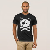 Cat Pirate T-Shirt (Voorkant volledig)