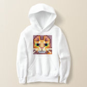 Cat pixelart hoody, Pixel Art  (Laagn)