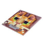 Cat pixelart tegeltje (Zijkant)
