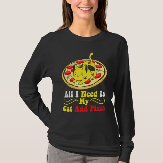 Cat Pizza T-shirt (Voorkant)