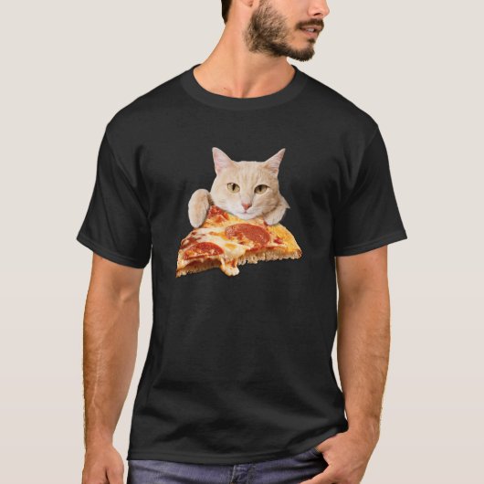 Cat Pizza T-shirt (Voorkant)