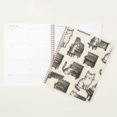 Cat Planner on the Piano (Display)