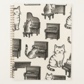 Cat Planner on the Piano (Voorkant)