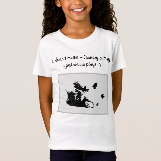 Cat Play T-shirt (Voorkant)