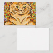 Cat Playing a Piano by Louis Wai Notitiekaartje (Voorkant / Achterkant)