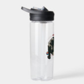 Cat Playing with MARBLES, Stay Pawsitive, Pun Waterfles (Rechts)