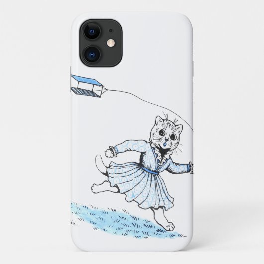 Cat Plays Kite, Louis Wain Case-Mate iPhone Case (Achterkant)
