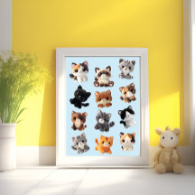 Cat Plush Speelgoed Collectie