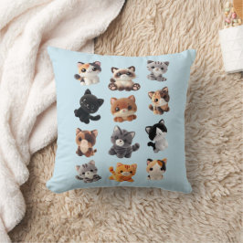 Cat Plush Speelgoed Collectie Kussen