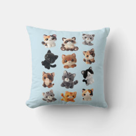 Cat Plush Speelgoed Collectie Kussen