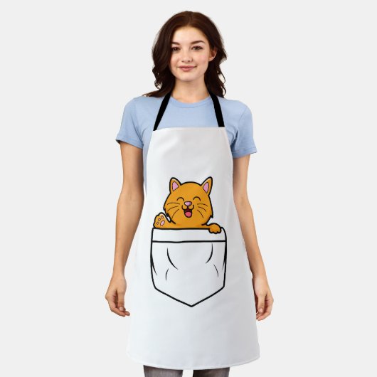 Cat Pocket     Schort (Gedragen)