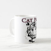 Cat Poo Coffee mok (Voorkant links)