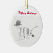 Cat Poo Ornament (Rechts)