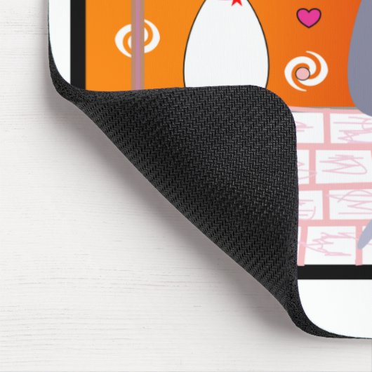 Cat Pop Art Muismat (Hoek)