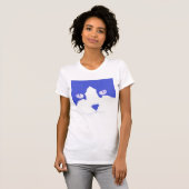 Cat Pop Art T-shirt (Voorkant volledig)