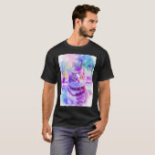 Cat Portrait Animal Beautiful Kitten Illustration T-shirt (Voorkant volledig)