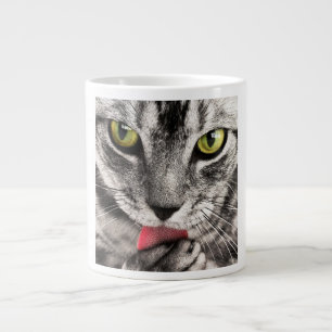 Cat Portrait Grote Koffiekop