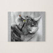 Cat Portrait Legpuzzel (Horizontaal)