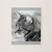 Cat Portrait Legpuzzel (Verticaal)