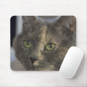 Cat Portrait Mousepad Muismat (Met muis)