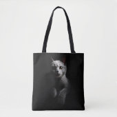 Cat Portrait Tote Bag (Voorkant)