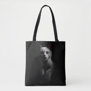 Cat Portrait Tote Bag